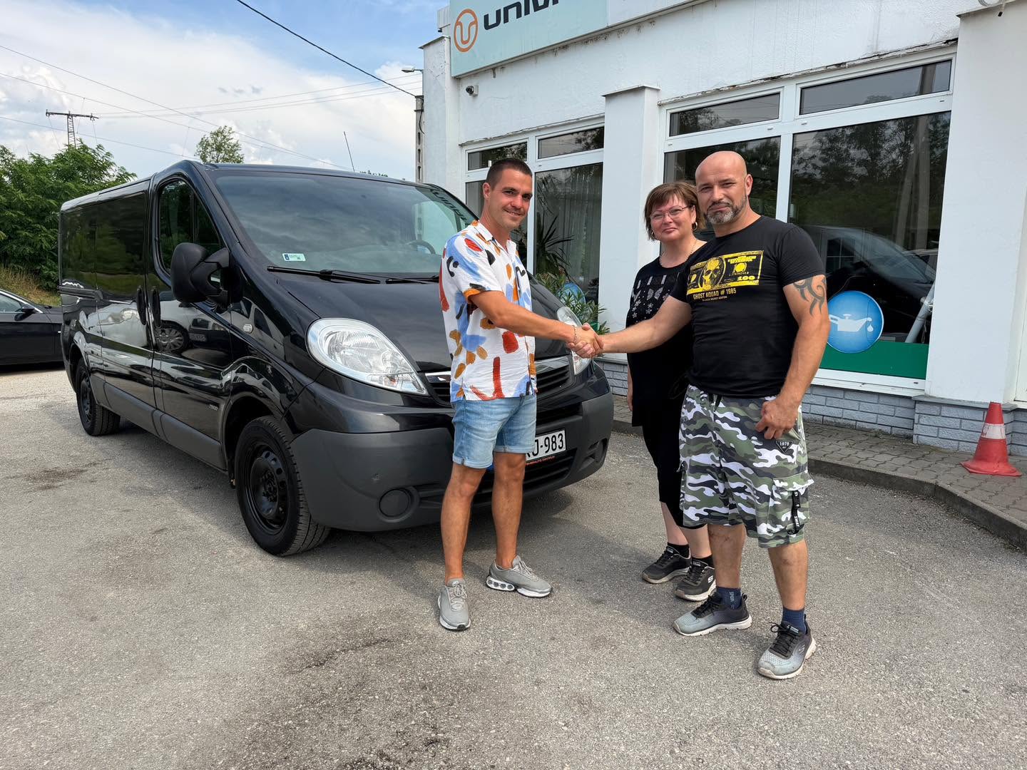 Opel Vivaro átadás - Lászlóék